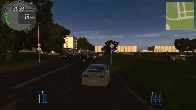 Что делать если при остановке авто двигатель заглох? ОТВЕТ ЗДЕСЬ! [City Car Driving] смотреть онлайн