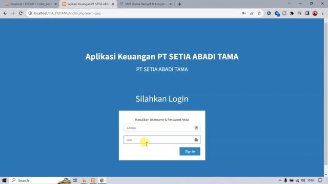 Cara Mengatasi Lupa Password Project Web Localhost dengan Database MySQL yang Diencrypt MD5 смотреть онлайн