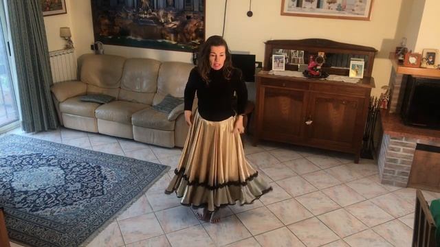 Видеокурс по сценическому цыганскому танцу. Пример урока смотреть онлайн