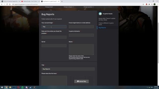 WARFACE - HOW TO SEND A TICKET? BUG REPORT/GAME PROBLEM - PC/PS4/XBOX/SWITCH - FULL TURORIAL смотреть онлайн