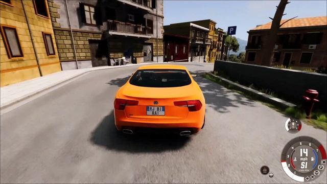 Audi A4 testing drive | beamng drive gameplay pc | Audi car game pc 2023 смотреть онлайн