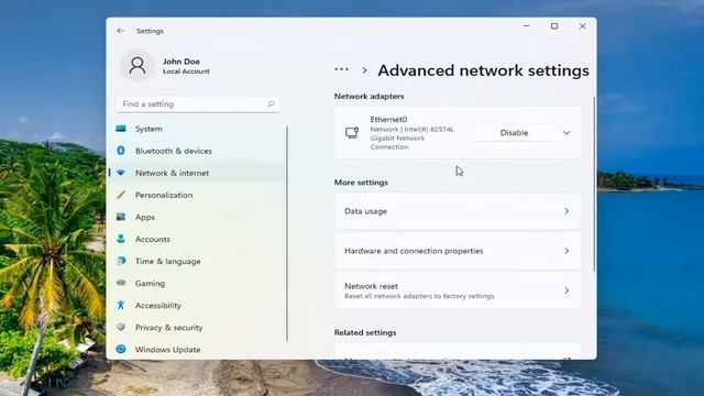 How To Disable or Enable Network Adapter In Windows 11 [Tutorial] смотреть онлайн