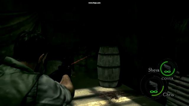 Resident Evil 5 on GeForce 8600gt смотреть онлайн