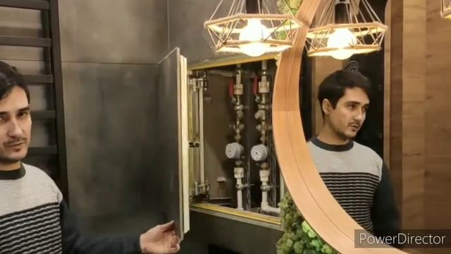 Дизайнерская ванная моими руками. Керамогранит Италон. смотреть онлайн