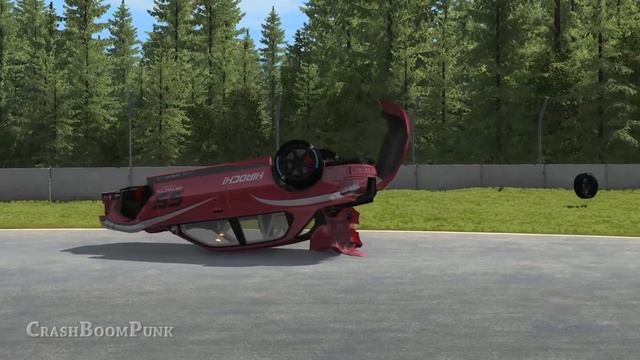 BeamNG Drive Rally / Racing Crashes & Fails #1 смотреть онлайн