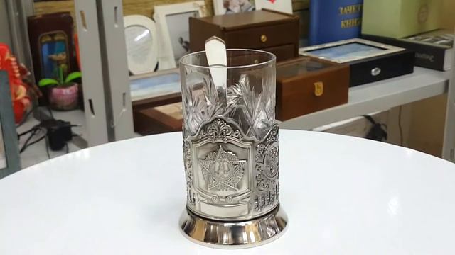 Подстаканник "Орден Победы с Гербом СССР" 10*11*9 см смотреть онлайн