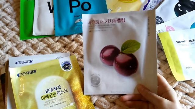 Огромные косметические запасы - маски для лица!!! смотреть онлайн