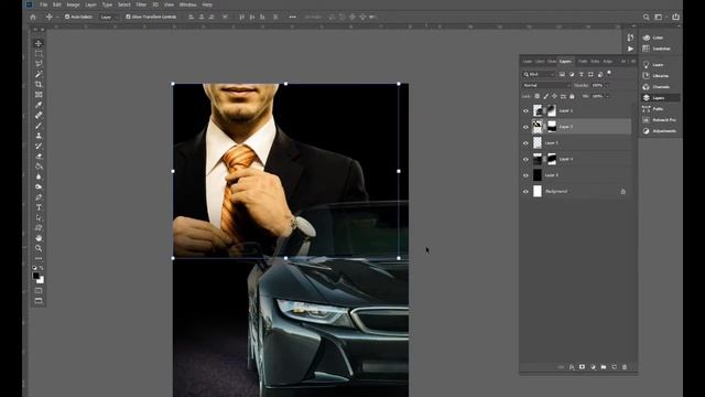Movie Poster Design in Photoshop CC | Cinematic Banner Editing | English Subtitles смотреть онлайн