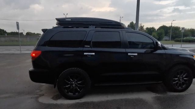 Бокс на крышу Thule dynamic 900 #thule #sequoia смотреть онлайн
