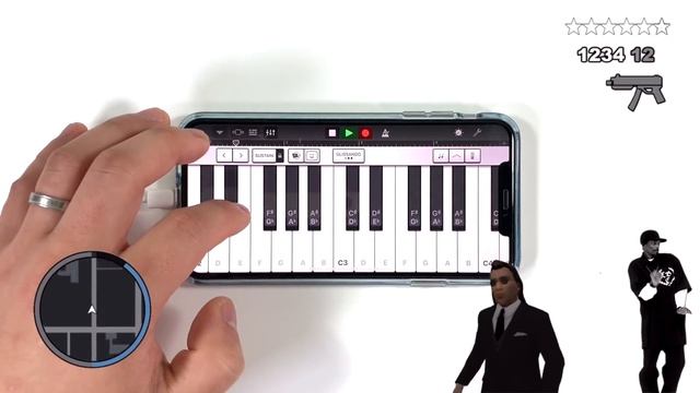 GTA IV Theme Song (iPhone Cover Garageband) смотреть онлайн