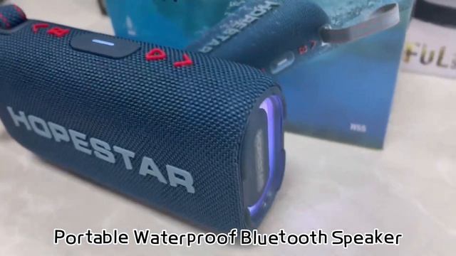 HOPESTAR H55 Portable Waterproof Bluetooth Speaker смотреть онлайн