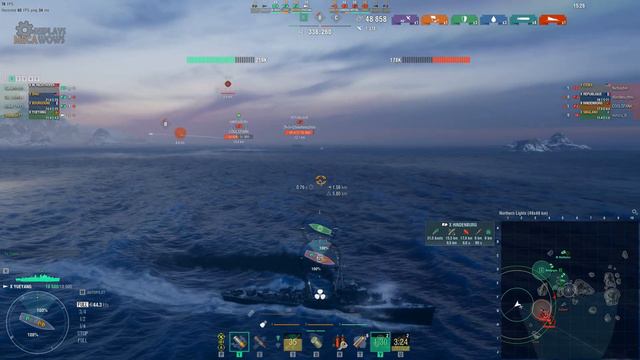 RnkdGOLD - Like Fishes into the net | World of Warships Gameplay смотреть онлайн