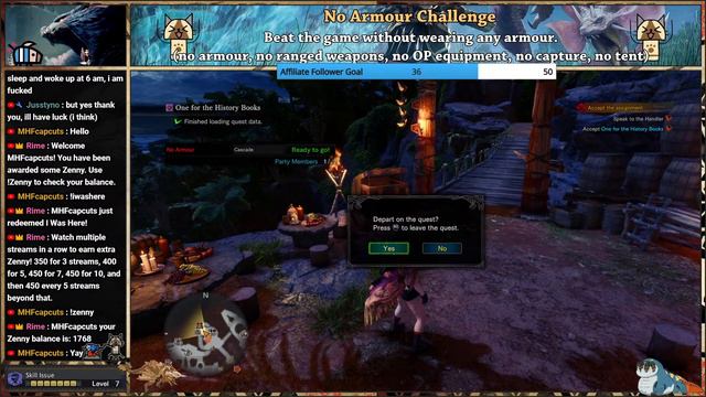 It begins. | No Armour Challenge - Part 1 | !discord !redeems смотреть онлайн