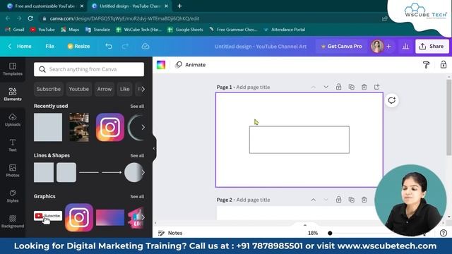 Canva Tutorial For Beginners | How to Use Canva Like PRO [FREE] | Canva Full Course смотреть онлайн