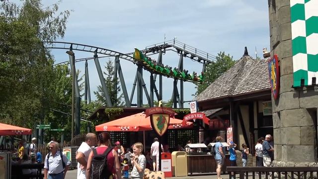 ВЛОГ Леголэнд в Германии 2017, Legoland Deutschland, День 3 Классные аттракционы #lego