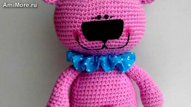 Амигуруми: схема Мишки Циркача. Игрушки вязанные крючком. Free crochet patterns. смотреть онлайн