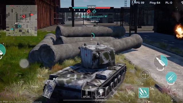 Kv2 annihilates tanks￼ War Thunder Mobile смотреть онлайн