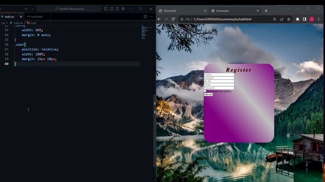 create login form using html css | bullet firing design login page. смотреть онлайн