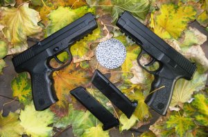 Выездной тир / Пистолет Crosman PSM45