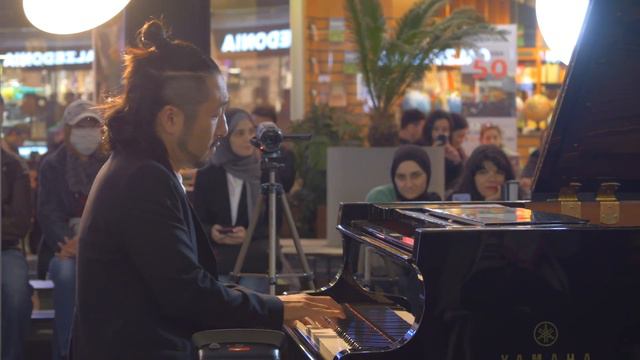 【Castle in the Sky / Ghibli】Street piano in Turkey drew big crowds смотреть онлайн