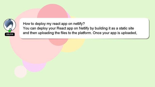 How to deploy my react app on netlify? смотреть онлайн