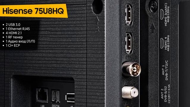 Телевизор Hisense 75U8HQ