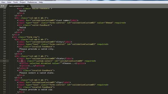 Bootstrap Form Validation,|Part-2,Lec-56|Bootstrap4 tutorials for beginners in Urdu/Hindi 2021| смотреть онлайн