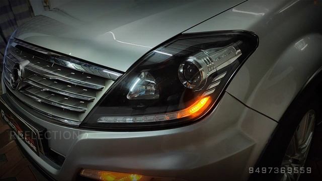 Mahindra SsangYong Rexton Headlight Upgrade// LED DRL// Latest Updates 2021 смотреть онлайн