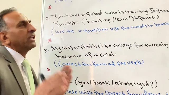 The present perfect continuous/part 2 المضارع التام المستمر مع نماذج وزاريه смотреть онлайн