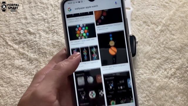 W46 SMARTWATCH INSTALANDO FOTO E MOSTRADORES - MUITO PARECIDO COM APPLE WATCH смотреть онлайн