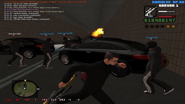 ЗАСАДА НА БОЛЬШУЮ ВОЕННУЮ КОЛОННУ! ОСВОБОЖДЕНИЕ БРАТА! GTA:CRMP смотреть онлайн