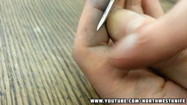 Как сделать спуски линзой. Convex спуски на ноже