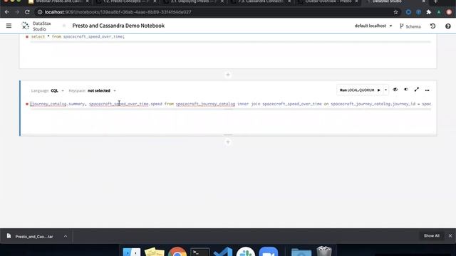 Presto and Cassandra: Doing SQL and Joins on Cassandra Tables смотреть онлайн