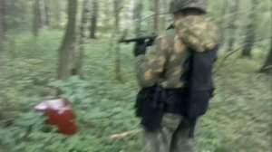 Стрельба из страйкбольного автомата МР-40 (Алексъ)