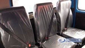 Бортовой Урал 4320 двухкабинка с КМУ АНТ 12-2 (г/п 6 т.) производства Уральского Завода Спецтехники