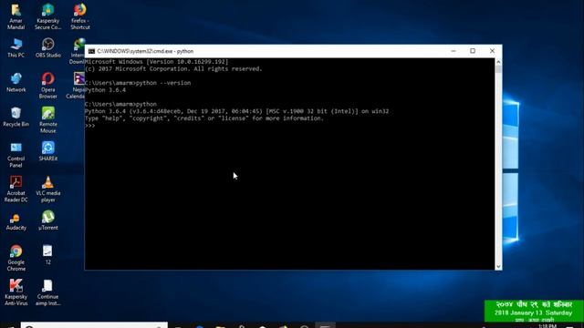 1. Python Tutorial in Nepali || Installing Python 3.6.4 смотреть онлайн