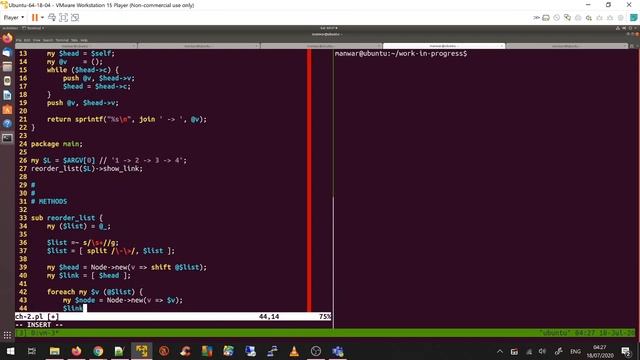 Perl Weekly Challenge - 068 (Task #2: Reorder List) смотреть онлайн
