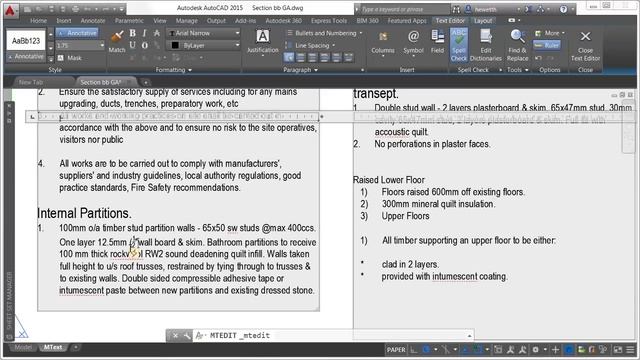 AutoCAD 2015: Mtext Enhancements смотреть онлайн
