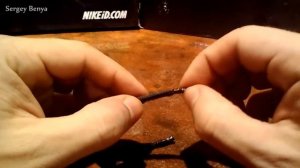 Ремонт шнурков в домашних условиях