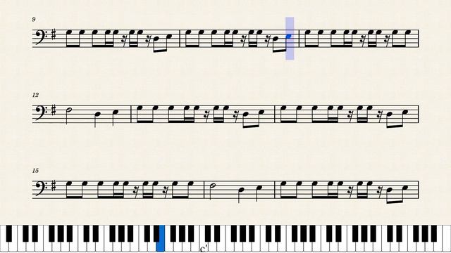 Baby Shark l Pinkfong l Cello Sheet Music смотреть онлайн