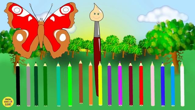 Волшебная кисточка №1! Раскраска для самых маленьких! Развивающие мультики для детей смотреть онлайн