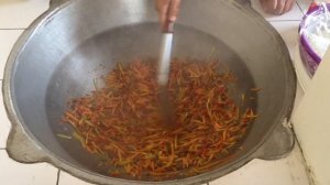 Ковурма лагман тайёрлаш| Preparation of fried lagman|жареные лагман