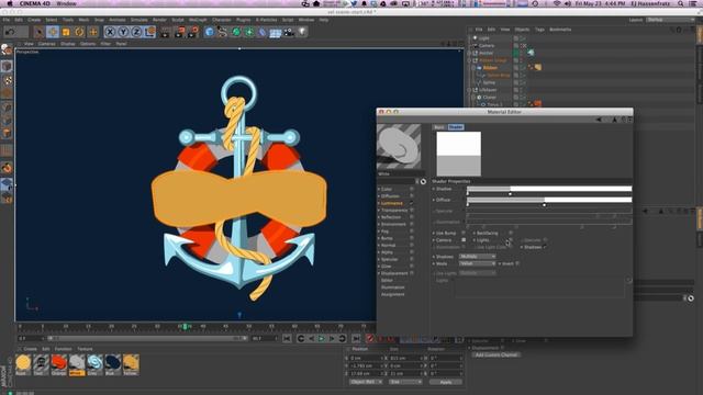 Cinema 4D Tutorial - Create 2D Toon Cel Shading in Cinema 4D смотреть онлайн