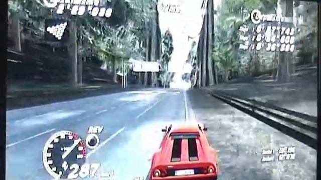 Outrun Online Arcade PS3. Time Attack MT Tuned Goal C Floral Village 4.19.060 смотреть онлайн
