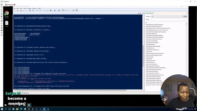 Enterprise : Tryhackme Live Walkthrough смотреть онлайн