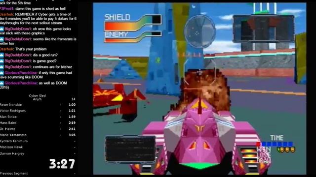 Cyber Sled Any% Speed Run in 5:07 смотреть онлайн