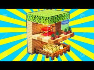 КАК ПОСТРОИТЬ СТАРТОВЫЙ ДОМ В МАЙНКРАФТЕ??Minecraft