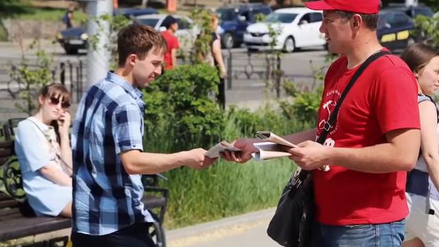 Пикеты в защиту Павла Грудинина в Иркутске смотреть онлайн