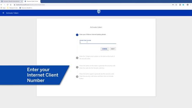 Standard Bank – International Online Banking - Activate security token смотреть онлайн