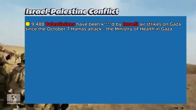 Israel-Palestine Conflict Update смотреть онлайн